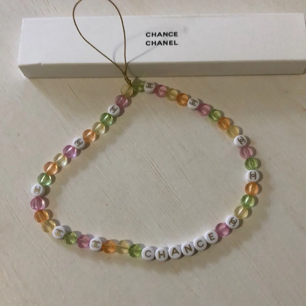 Chanel Chance phone charm